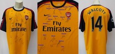 Arsenal Away Shirt Signed by