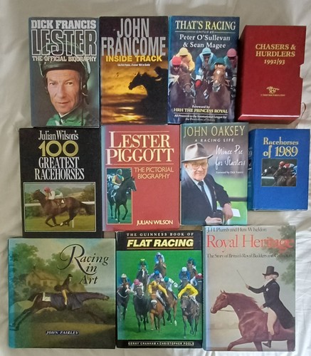 Horse racing books bundle - racing,