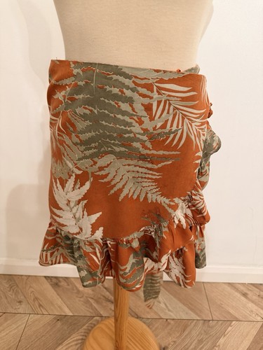 Zara tropical floral - wrap, mini