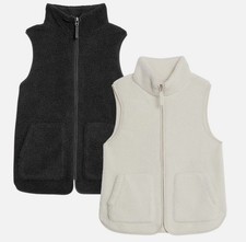 M&S Borg Fleece Funnel Neck