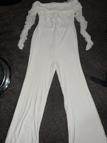 Maternity white off - off, shoulder