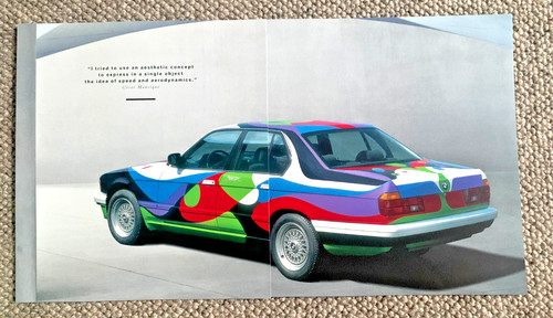 Bmw art car - cesar, manrique