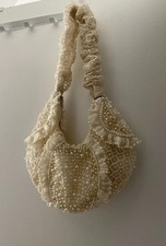 Beaded Faux pearl embellished