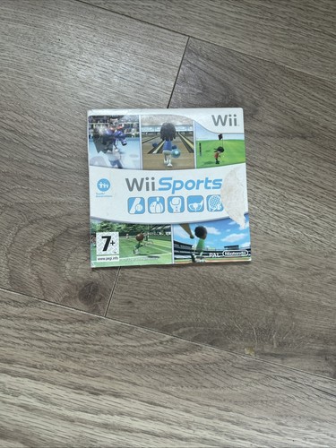 Wii sports cardboard sleeve - wii,