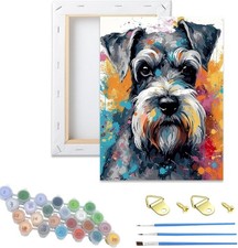 Dog Paint by Numbers Kit on