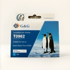 G&G Epson Cyan C T0962 Ink