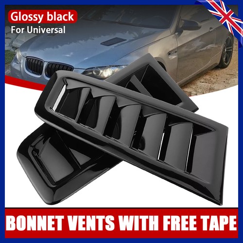 Gloss black car bonnet - gloss,