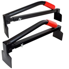 2 x Brick Layers Tongs Adjustable Lifter Carrying Tool Carrier Clamp 6-10 Bricks