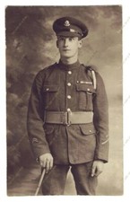 WW1 photo Croix de Guerre medal winner soldier, Worcestershire Regiment ?