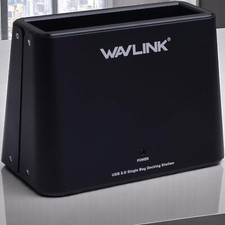USB 3.0 Dock Wavlink Single Bay External Hard Drive Docking Station 2.5/3.5 SATA