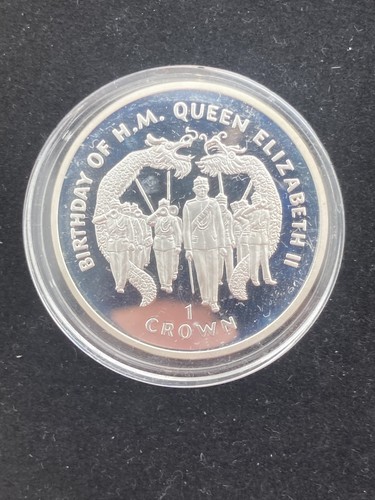Gibraltar 1997 silver crown - 1997, 1
