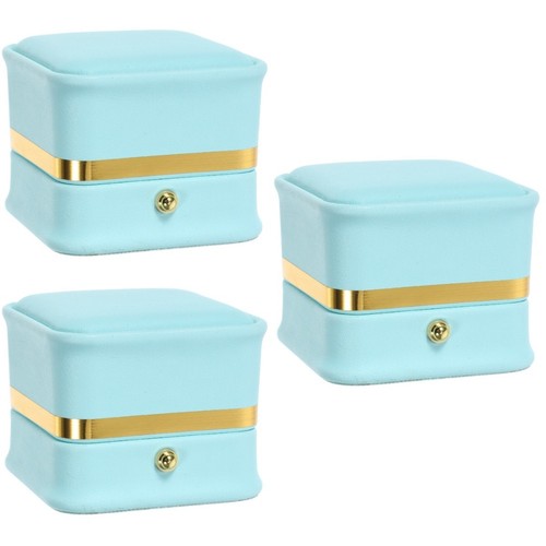 Sky blue ring box - sky,