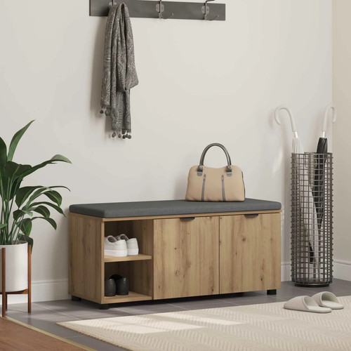 Hall bench artisan oak - hall,