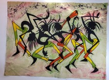 Batik Art, Wall Hanging