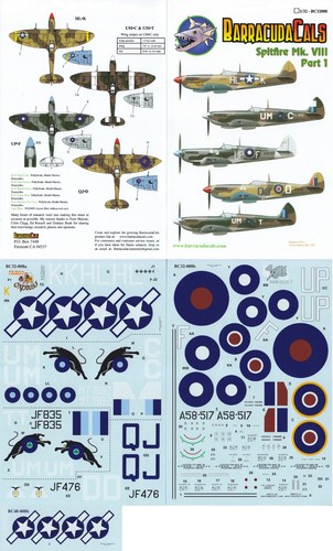 Barracudacals decals 32 - barracudacals, 1/32