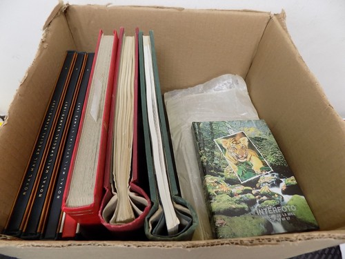 Stamps box lot qeii - gb,