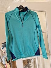 Women's CRANE GREEN/BLUE SPORTS TOP. SIZE 12
