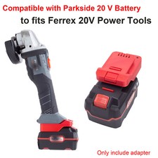 Battery Adapter For Parkside 20V Battery to for Ferrex 20V Power Tools Converter