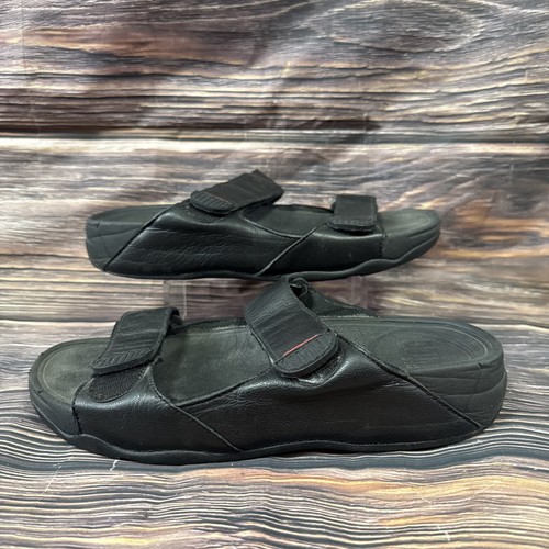 Fitflop leather strappy sandal - leather,