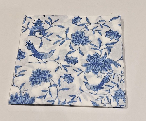 Napkins chinoiserie soft - 10,