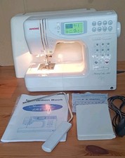 Janome Memory Craft 4900QC Sewing Machine complete with all original accessories