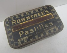 Vintage Rowntree's Pastilles Confectionery Tin