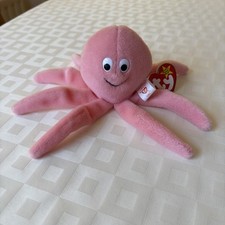 Ty Beanie Babies Inky The Pink