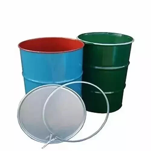 Oil barrel with lid 205l - oil,