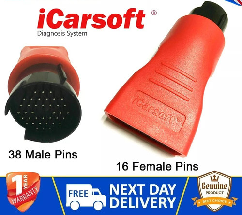 Icarsoft benz 38pin - icarsoft, red