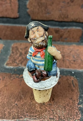Nautical pirate bust table - nautical,
