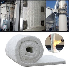 Ceramic Silicate Fiber Blanket Fire Retardant Fireproof Soundproofing Insulation