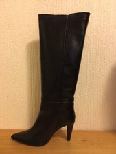 Topshop 'Taylor' Black Leather