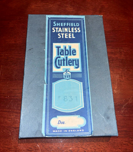 Vintage sheffield stainless - sheffield,
