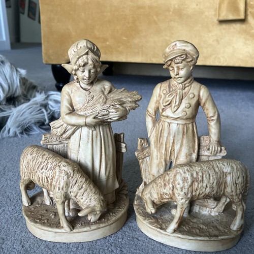 Pair shepherd shepherdess - pair, shepherd/shepherdess