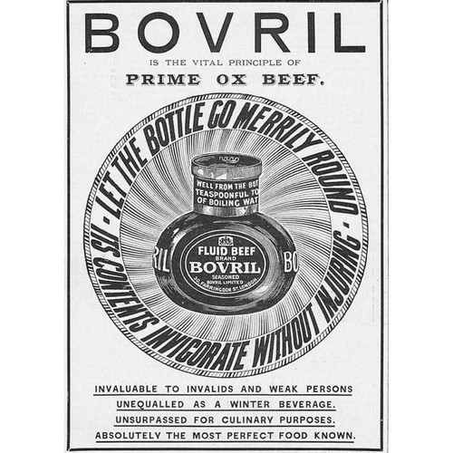 Bovril let the bottle - let, go