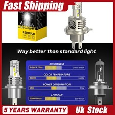 AUXITO H4 9003 LED Bulb