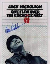 Jack Nicholson signed 11x14