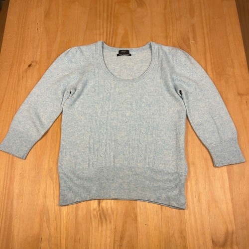 100 cashmere jumper light - f&f,