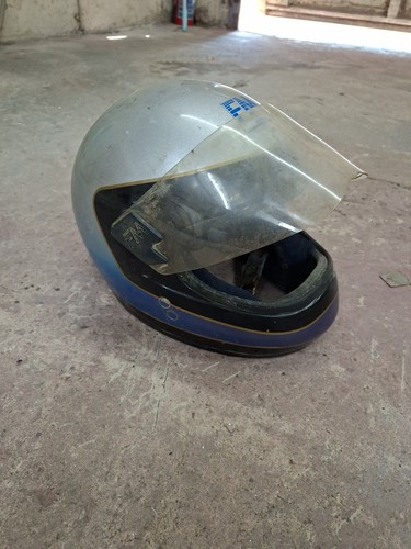 Retro crash helmet fiberglass - helmet,
