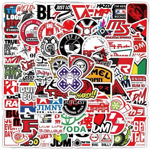 100pc cool jdm graffiti - cool,