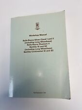 Vtg Repair Workshop Rolls Royce Phantom V Silver Cloud I&II Bentley S1&S2 Manual