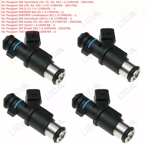 4pcs fuel injector 01f002a - 01f002a, for