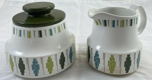 Myott sugar bowl creamer - &,