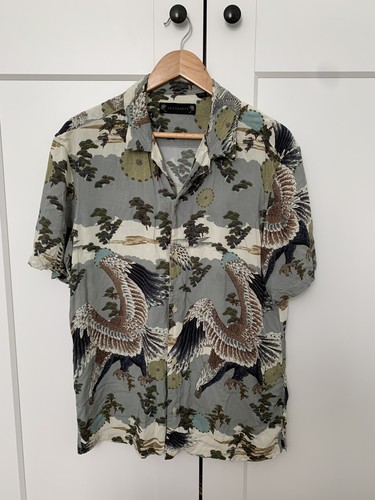 Men all saints cuban shirt - men’s,