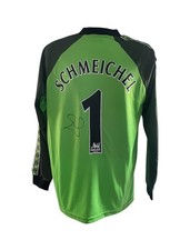 Peter Schmeichel Signed Manchester United Shirt With COA and Photo Proof