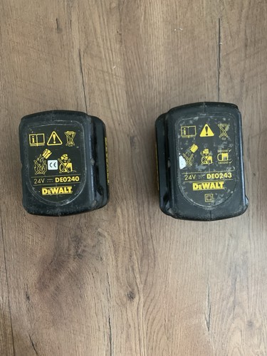 Dewalt 24v batteries - x,