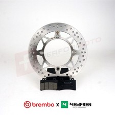 Brembo Front Brake Disc and Newfren BT1 Pads to fit Honda XR 650 R 2000-2007