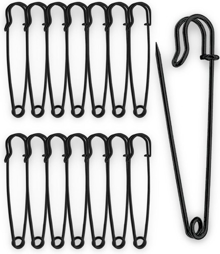 15pcs large safety pins - 15pcs,