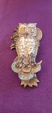 Antique Owl Tree Moon Door