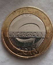 2013 London Underground Sign 1863- 2013 2 Pound Coin, Circulated